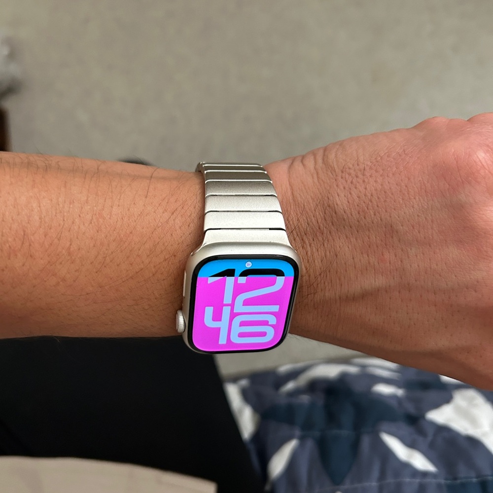 Steel bracelet for Apple Watch